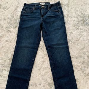 Loft Modern Straight Cuff Jeans
